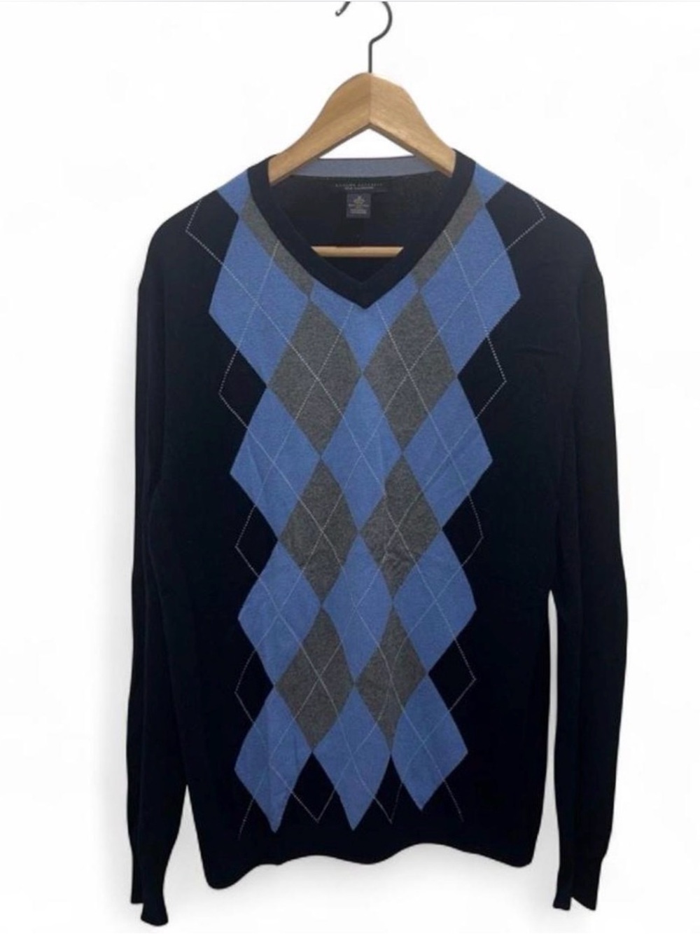 NWOT Banana Republic 100% Cotton V-Neck Sweater Size L